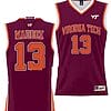 Dairus Maddox Jersey Virginia Tech Hokies College Basketball NIL Pick-A-Player Maroon #13