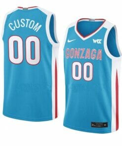 Gonzaga Bulldogs Jersey Custom College Basketball Jerseys Name and Number Black New 13 Gonzaga Bulldogs Jersey Custom College Basketball Jerseys Name and Number Blue