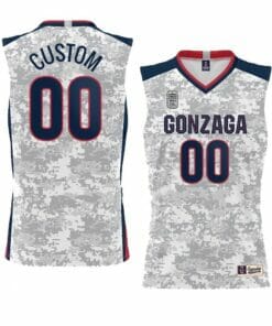 Gonzaga Bulldogs Jersey Custom College Basketball Jerseys Name and Number Black New 12 Gonzaga Bulldogs Jersey Custom College Basketball Jerseys Name and Number Classic White