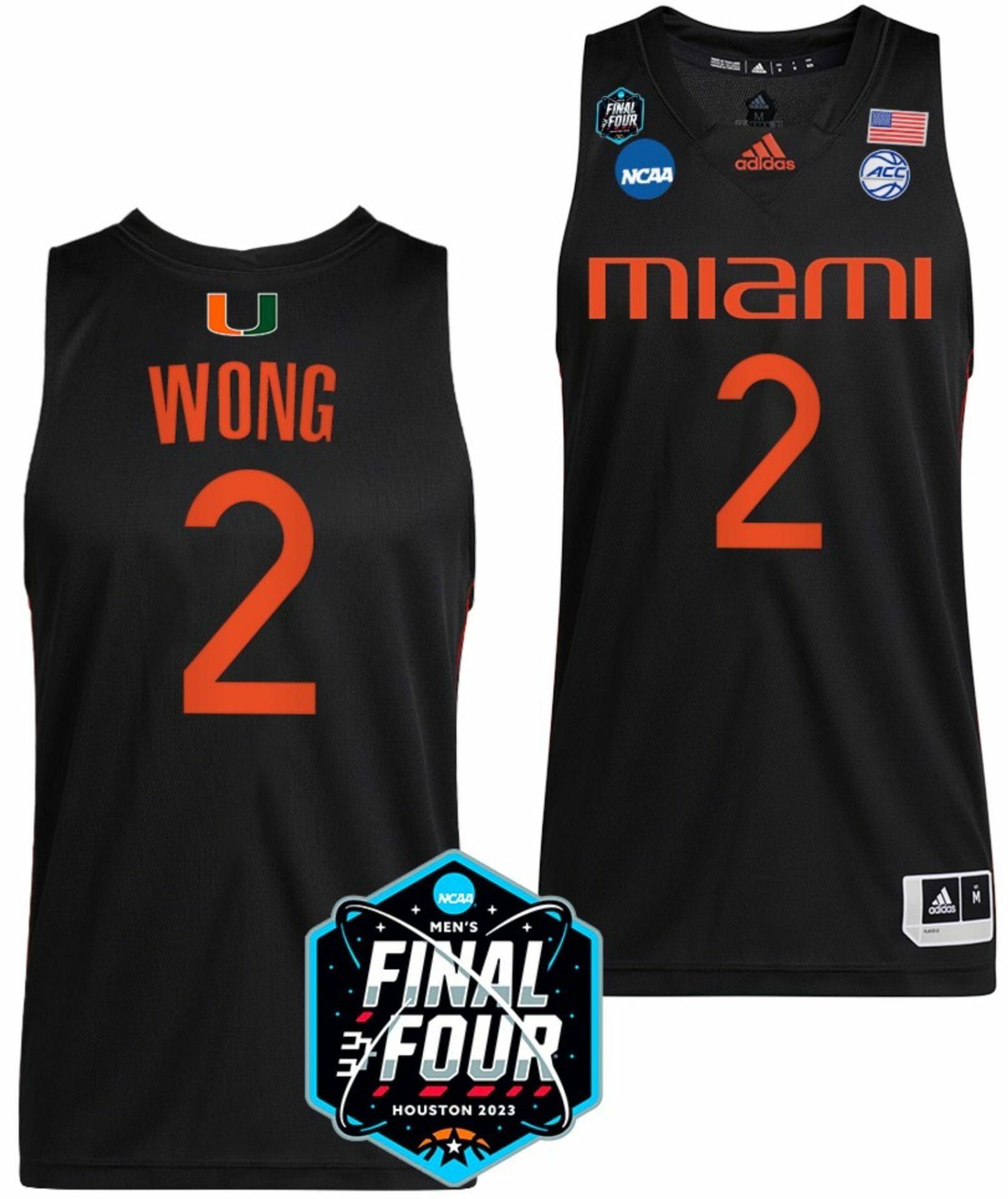 Isaiah Wong Jersey Miami Hurricanes 2023 NCAA March Madness White College Basketball #2 1 Isaiah Wong Jersey Miami Hurricanes 2023 NCAA March Madness White College Basketball #2