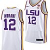 Ja Morant Jersey LSU Tigers College Basketball Limited White #12