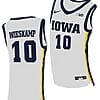 Joe Wieskamp Jersey Iowa Hawkeyes College Basketball Black Swingman #10