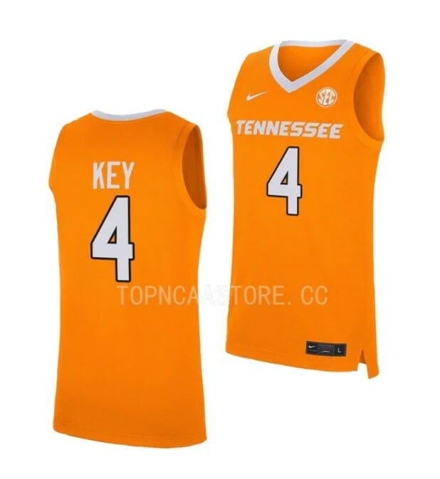 Men's #4 Tyreke Key Jersey Tennessee Volunteers College Basketball Jerseys 3 Men's #4 Tyreke Key Jersey Tennessee Volunteers College Basketball Jerseys Orange