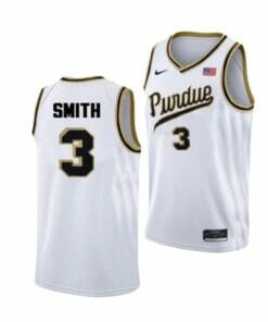 Men's #3 Braden Smith Jersey Purdue Boilermakers College Basketball Jerseys Rick Mount Throwback With Name