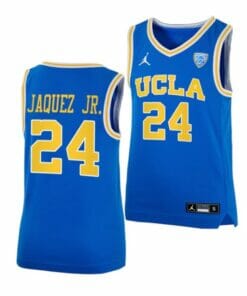 Men's #24 Jaime Jaquez Jr Jersey UCLA Bruins College Basketball Jerseys