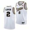 Men's #2 Fletcher Loyer Jersey Purdue Boilermakers College Basketball Jerseys Rick Mount Throwback with Name