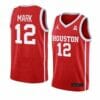 Men's #12 Tramon Mark Jersey Houston Cougars College Basketball Jerseys Red