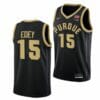 Men's #15 Zach Edey Jersey Purdue Boilermakers College Basketball Jerseys Black