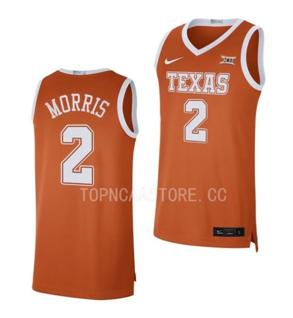 Men's #2 Arterio Morris Jersey Texas Longhorns College Basketball Jerseys 2 Men's #2 Arterio Morris Jersey Texas Longhorns College Basketball Jerseys Orange