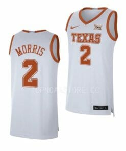 Men's #2 Arterio Morris Jersey Texas Longhorns College Basketball Jerseys 5 Men's #2 Arterio Morris Jersey Texas Longhorns College Basketball Jerseys White
