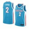 Men's #2 Drew Timme Jersey Gonzaga Bulldogs College Basketball Jerseys Blue