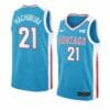 Men's #21 Rui Hachimura Jersey Gonzaga Bulldogs College Basketball Jerseys Blue