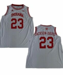 NCAA Trayce Jackson Davis Jersey Indiana Hoosiers 23 College Basketball Jerseys White