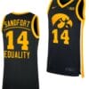 Pryce Sandfort Jersey Iowa Hawkeyes College Basketball Swingman Black 7 Pryce Sandfort Jersey Iowa Hawkeyes College Basketball Swingman Black