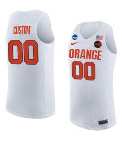 Syracuse Orange Jersey Custom College Basketball Jerseys Name and Number White