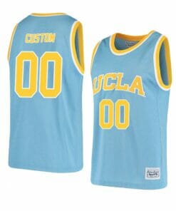 UCLA Bruins Jersey Custom College Basketball Jerseys Name and Number Replica Blue