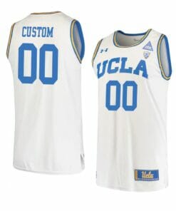 UCLA Bruins Jersey Custom College Basketball Jerseys Name and Number Retro White