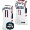 Alex Karaban Jersey UConn Huskies 2023 NCAA National Championship March Madness White #11 4 Alex Karaban Jersey UConn Huskies 2023 NCAA National Championship March Madness White #11