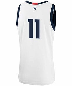 Alex Karaban Jersey UConn Huskies College Basketball No Name White 111 2