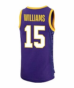 Alternative view of Alisa Williams Jersey LSU Tigers Basketball 2023 NCAA College Purple #15