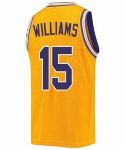 Alisa Williams Jersey LSU Tigers Basketball 2023 NCAA College Retro Gold #15