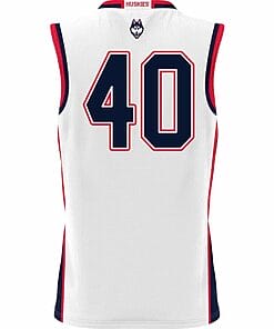 Andre Johnson Jr Jersey UConn Huskies College Basketball White #40 6 Andre Johnson Jr Jersey UConn Huskies College Basketball White 401 2