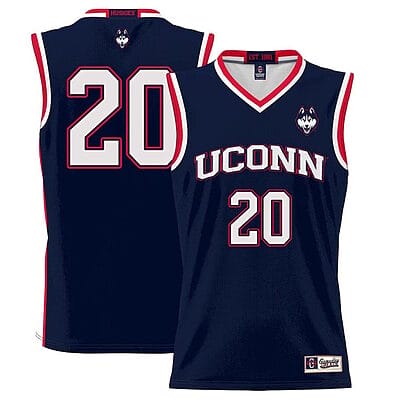 Andrew Hurley Jersey UConn Huskies College Basketball No Name Navy #20 12 Andrew Hurley Jersey UConn Huskies College Basketball No Name Navy #20