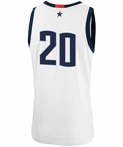 Andrew Hurley Jersey UConn Huskies College Basketball No Name White #20 6 Andrew Hurley Jersey UConn Huskies College Basketball No Name White 201 2