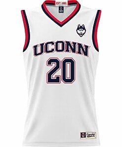 Andrew Hurley Jersey UConn Huskies College Basketball White 201 1
