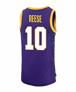 Angel Reese Jersey LSU Tigers Basketball 2023 NCAA College Purple #10