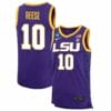 Angel Reese Jersey LSU Tigers Basketball 2023 NCAA College Purple #10