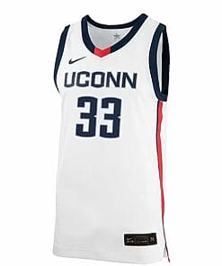 Apostolos Roumoglou Jersey UConn Huskies College Basketball No Name White 331 1