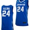 Arthur Kaluma Jersey Creighton Bluejays College Basketball 2023 NCAA March Madness Blue #24 8 Arthur Kaluma Jersey Creighton Bluejays College Basketball 2023 NCAA March Madness Blue #24