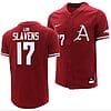 Brady Slavens Jersey Arkansas Razorbacks College Baseball Cardinal #17