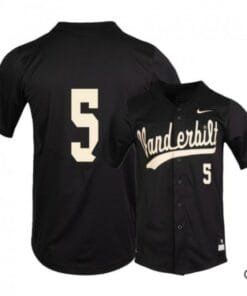CJ Rodriguez Jersey Vanderbilt Commodores Baseball NCAA College Black Alumni #5