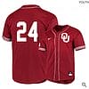 Cade Cavalli Jersey Oklahoma Sooners Baseball NCAA College Red Elite Alumni #24
