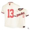 Cal Conley Jersey Texas Tech Red Raiders Baseball NCAA College Cream Alumni #13 2 Cal Conley Jersey Texas Tech Red Raiders Baseball NCAA College Cream Alumni #13