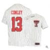Cal Conley Jersey Texas Tech Red Raiders Baseball NCAA College White Alumni #13