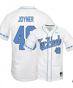 Chris Joyner Jersey North Carolina Tar Heels Baseball NCAA College White Elite Alumni #49