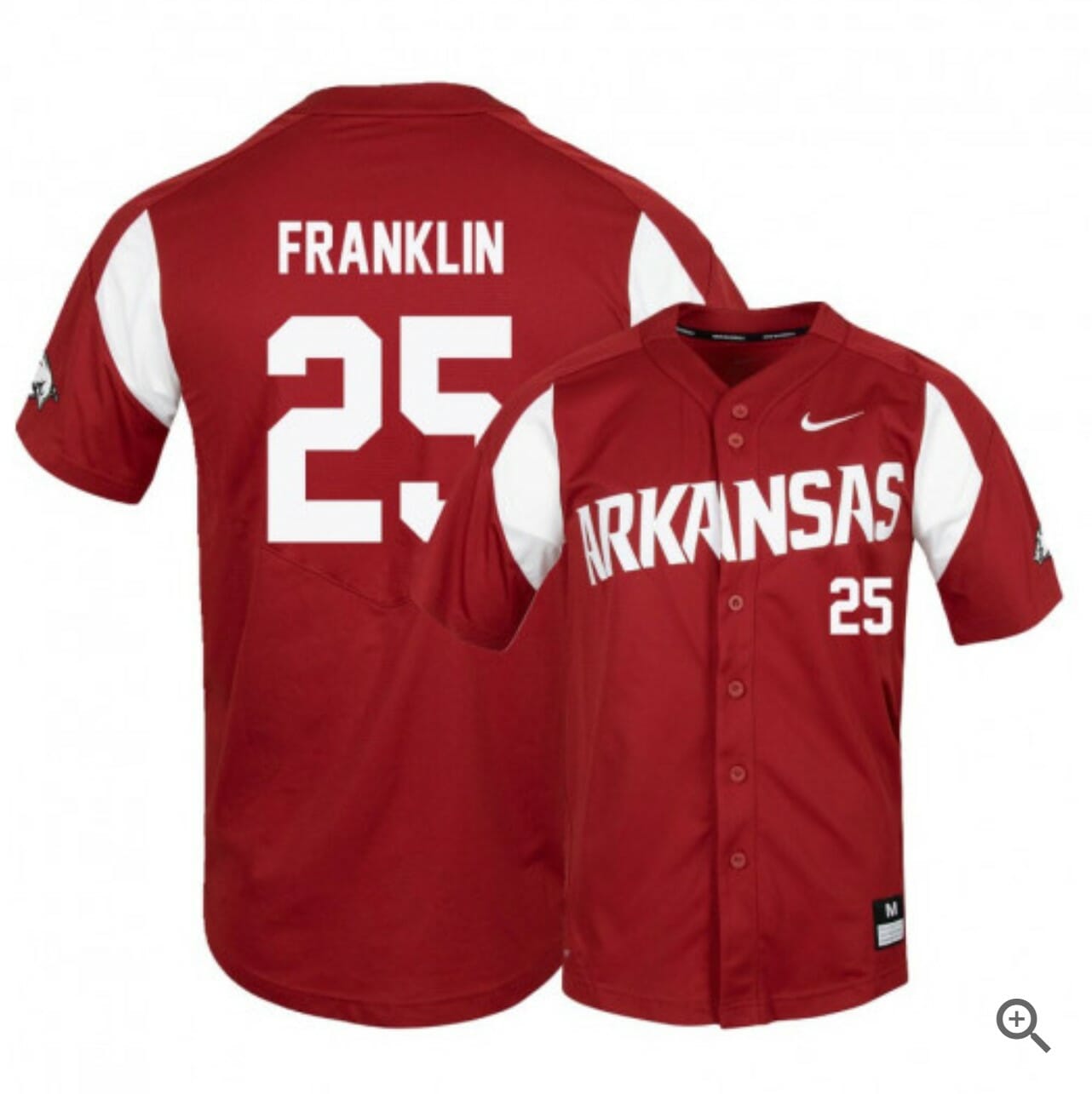 Christian Franklin Jersey Arkansas Razorbacks Baseball NCAA College Alumni Elite Red #25 1 Christian Franklin Jersey Arkansas Razorbacks Baseball NCAA College Alumni Elite Red #25