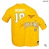 Cole Henry Jersey Lsu Tigers Baseball NCAA College Yellow Elite Alumni #18