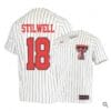 Cole Stilwell Jersey Texas Tech Red Raiders Baseball NCAA College White Alumni #18