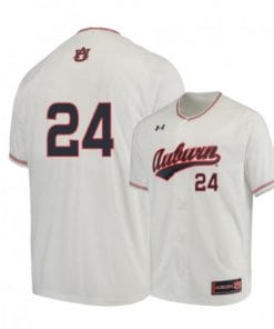 Conor Davis Jersey Auburn Tigers Baseball NCAA College White Alumni #24