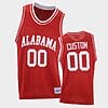 Custom Alabama Jersey Name, Number Crimson Tide College Basketball Red Throwback 2 Custom Alabama Jersey Name, Number Crimson Tide College Basketball Red Throwback