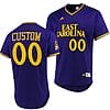 Custom ECU Pirates Baseball Jersey Name and Number NCAA College Purple