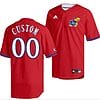 Custom Kansas Jayhawks Baseball Jersey Name and Number NCAA College Red 3 Custom Kansas Jayhawks Baseball Jersey Name and Number NCAA College Red