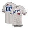 Custom Kansas Jayhawks Baseball Jersey Name and Number NCAA College White
