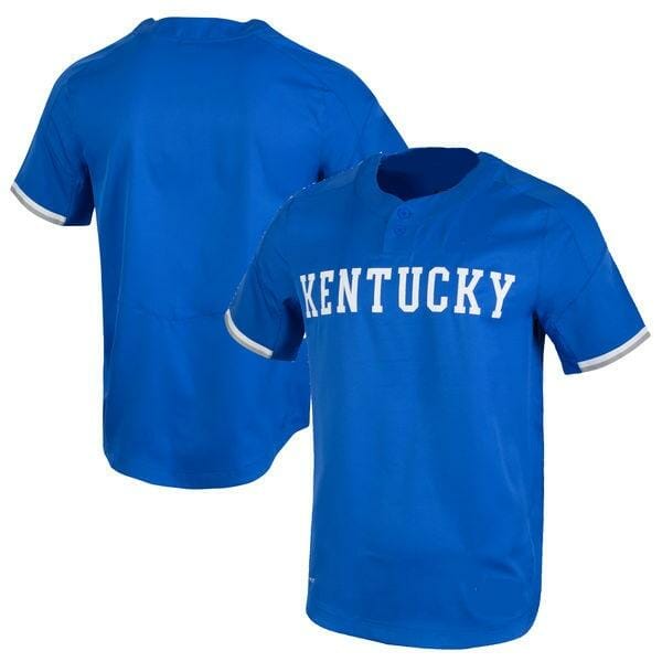 Custom Kentucky Wildcats Baseball Jersey Name, Number College Blue 6 Custom Kentucky Wildcats Baseball Jersey Name, Number College
