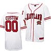 Custom Maryland Terrapins Baseball Jersey Name and Number NCAA College Retro White