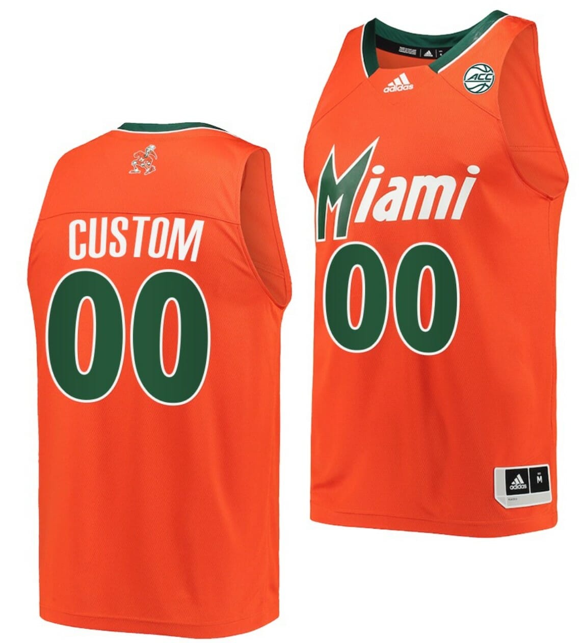 Custom Miami Hurricanes Jersey College Basketball Reverse Retro Orange 1 Custom Miami Hurricanes Jersey College Basketball Reverse Retro Orange